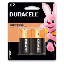 Pilha Duracell Alcalina Media C Cartela Com 2 Pecas Pilha Duracell Alcalina Media C Cartela Com 2 Pecas
