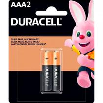 Pilha Duracell Alcalina Palito Aaa Cartela Com 2 Pecas