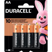 Pilha Duracell Alcalina Pequena Aa Cartela 4Pecas