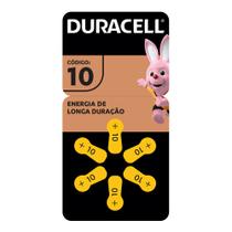 Pilha Duracell Auditiva 10 com 6 unidades Pilha Duracell Auditiva 10 com 6 unidades