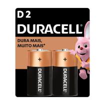 Pilha Duracell D Alcalina com 2 Unidades Pilha Duracell D Alcalina com 2 Unidades
