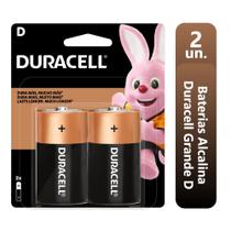 Pilha Duracell Grande D Alcalina Cartela C/2 Mn1300 B2