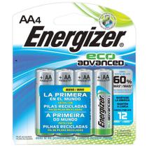 Pilha Ecologica Energizer Eco Advanced AA4 Alcalina de 1,5V Pilha Ecologica Energizer Eco Advanced AA4 Alcalina de 1,5V