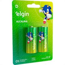 Pilha Elgin Alcalina D Grande Com 2 Pecas - 82157 Pilha Elgin Alcalina D Grande Com 2 Pecas - 82157
