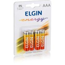 Pilha Elgin Zinco-Carvão Aaa com 4 Unid Cod. 82186