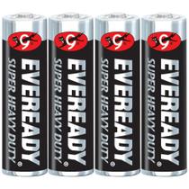 Pilha Eveready Super Heavy Duty AA Pacote com 4 Pilha Eveready Super Heavy Duty AA Pacote com 4