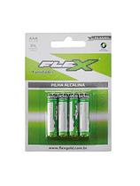 Pilha Flex D Alcalina 2 Unidades