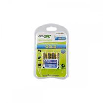 Pilha Flex Recarreg,Aaa C/4