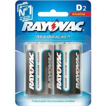 Pilha Grande Alcalina com 2 Unidades 20220 Rayovac - Rayovac Pilha Grande Alcalina com 2 Unidades 20220 Rayovac - Rayovac