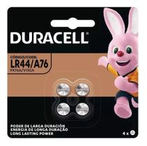 Pilha LR44 Duracell A76 Botão C/4 Original Longa Duração Pilha LR44 Duracell A76 Botão C/4 Original Longa Duração