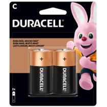 Pilha Média C Com 2 Unidades Duracell