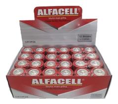 Pilha Média Tipo C Alfacell 1.5v Caixa Com 24 Unidade Original Pilha Média Tipo C Alfacell 1.5v Caixa Com 24 Unidade Original