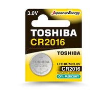 Pilha Moeda 2016 Toshiba Lithium 3V 1 Unidade- CR2016 Pilha Moeda 2016 Toshiba Lithium 3V 1 Unidade- CR2016