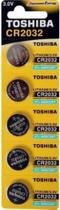 Pilha Moeda Lithium 3V Cr2032 Toshiba - Com 5 Un Pilha Moeda Lithium 3V Cr2032 Toshiba - Com 5 Un