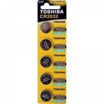 Pilha Moeda Lithium 3V Cr2032 Toshiba - Com 5 Un Pilha Moeda Lithium 3V Cr2032 Toshiba - Com 5 Un