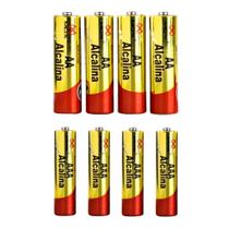 Pilha MOX Premium Alcalina KIT com 4 Pilhas AA Comum e 4 Pilhas AAA Palito Pilha MOX Premium Alcalina KIT com 4 Pilhas AA Comum e 4 Pilhas AAA Palito