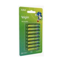 Pilha Palito AAA Alcalina Blister Com 16 Unidades Elgin