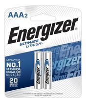 Pilha Palito Aaa Lítio com 2 Unidades - Energizer Pilha Palito Aaa Lítio com 2 Unidades - Energizer