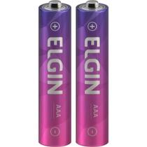 Pilha Palito Aaa Recarregável 900mah Embalagem Com 2 Peças - 91200 - Elgin Pilha Palito Aaa Recarregável 900mah Embalagem Com 2 Peças - 91200 - Elgin