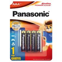 Pilha Palito Alcalina AAA 3+1 4 unidades - Panasonic
