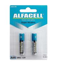 Pilha Palito Alfacell Aaa Alcalina Lr32b Com 6 Unidades Pilha Palito Alfacell Aaa Alcalina Lr32b Com 6 Unidades