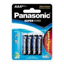 Pilha Panasonic AAA Super Hyper 8 Unidades Leve Mais Por Menos Pilha Panasonic AAA Super Hyper 8 Unidades Leve Mais Por Menos