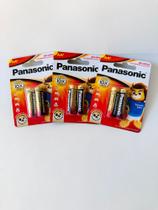 Pilha Panasonic Alcalina Aa c/2 kit com 3 cartelas