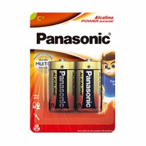 Pilha Panasonic Alcalina Média C Cartela com 2 Pilha Panasonic Alcalina Média C Cartela com 2