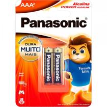 Pilha Panasonic Alcalina Palito Aaa Cartela 2 Pecas Lr03Xab/2B192 Pilha Panasonic Alcalina Palito Aaa Cartela 2 Pecas Lr03Xab/2B192