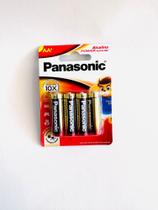 Pilha Panasonic Alcalina Pequena Aa c/4