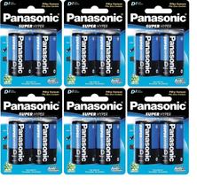 Pilha Panasonic D - Kit Com 12 Unidades (original)