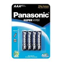 Pilha Panasonic Palito AAA Cartela com 4 Unidades Pilha Panasonic Palito AAA Cartela com 4 Unidades