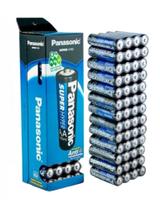 Pilha Panasonic pequena AA caixa com 52 pilhas