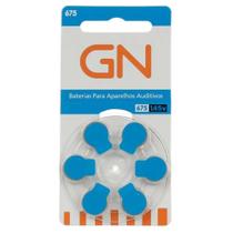 Pilha para aparelho auditivo cartela avulsa GN 675