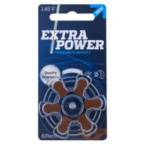 Pilha para aparelho auditivo EXTRA POWER, 10,13,312 e 675