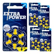 Pilha Para Aparelho Auditivo P10 - ExtraPower 60 Unidades - Extra Power