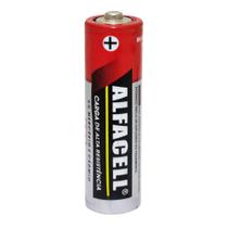 Pilha Pequena AA Zinco 1.5V com 4 Alfacell Pilha Pequena AA Zinco 1.5V com 4 Alfacell