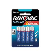 Pilha Rayovac Alcalina - Leve 6 Pague 4 - Modelo AA SPECTRUM BRANDS Pilha Rayovac Alcalina - Leve 6 Pague 4 - Modelo AA SPECTRUM BRANDS