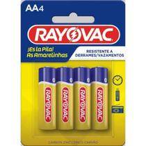 Pilha Rayovac amarelinhas AA4 com 4 unidades Pilha Rayovac amarelinhas AA4 com 4 unidades