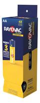 Pilha Rayovac As Amarelinhas Pequena AA 48 Pilhas