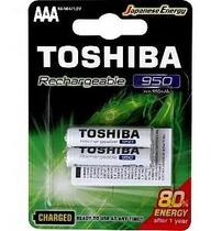 Pilha rec aaa 950mah toshiba tnh c/2 Pilha rec aaa 950mah toshiba tnh c/2