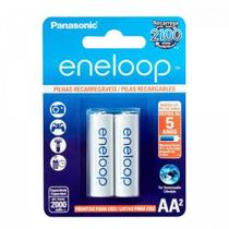 Pilha Recarregável 1,2V AA 2000mAh Panasonic 2un Pilha Recarregável 1,2V AA 2000mAh Panasonic 2un