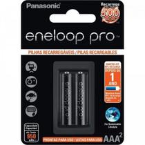 Pilha Recarregável 1,2V AAA 950mAh Eneloop Pro (C/2 Pilhas) Panasonic - CAR / 2 Pilha Recarregável 1,2V AAA 950mAh Eneloop Pro (C/2 Pilhas) Panasonic - CAR / 2