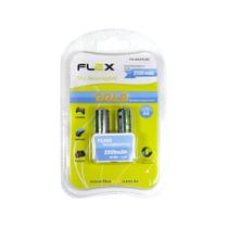 Pilha Recarregável 1300mAh Com 2 Unidades - Flex