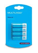 Pilha Recarregável 4-AA 2500MAH - CB052 MULTILASER
