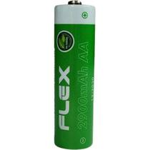 Pilha Recarregável AA 1.2V 2900mAh (C/4 Pilhas) Flex