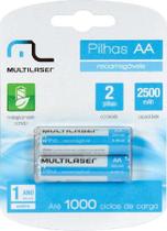 Pilha Recarregavel AA 2500MAH CB053 - Blister com 2
