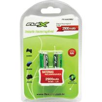 Pilha Recarregável AA FLEX GOLD 2900MAH 1.2V Blister com 2