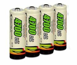 Pilha Recarregável AA Maxday 4700mAh Para Controle De Xbox E Playstation Kit 4 Unidades Alta Carga