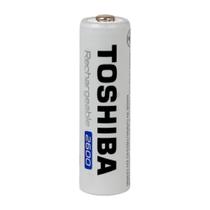 Pilha Recarregável AA Toshiba, 4x Unidades, 2600mAH - 72475 Pilha Recarregável AA Toshiba, 4x Unidades, 2600mAH - 72475